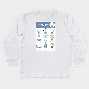 Art Glass Kids Long Sleeve T-Shirt